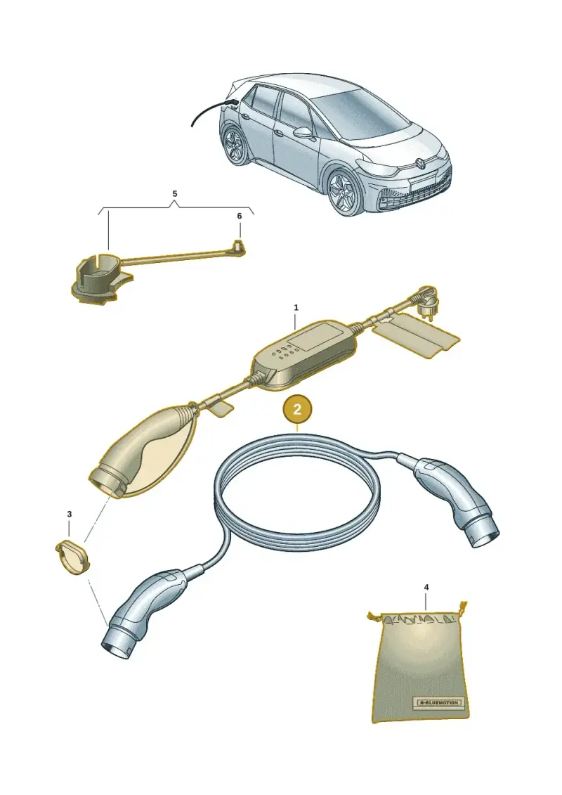 1EA971639K — Volkswagen ID.3 (2019-2025) diagram 10a970000, position 2