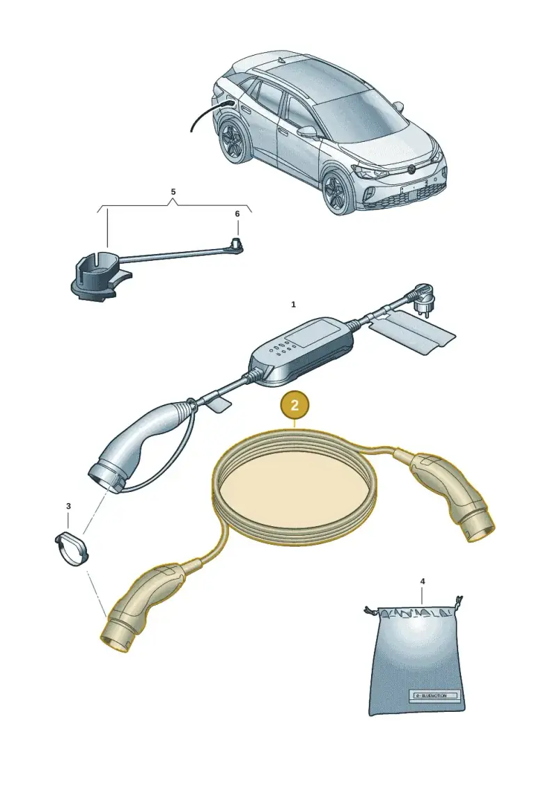 1EA971639K — Volkswagen ID.4 (2020-2025) diagram 11a970000, position 2