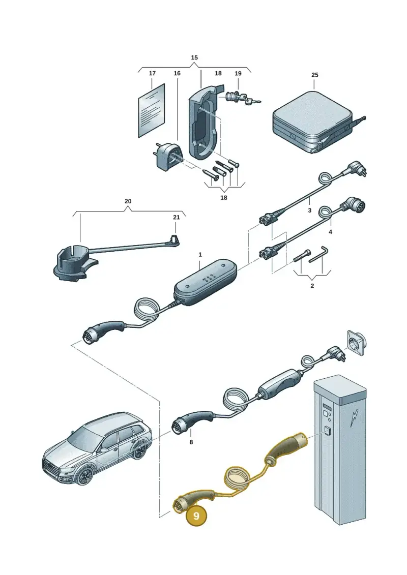 1EA971639K — Skoda Enyaq (2020-2021) diagram 50a970000, position 9