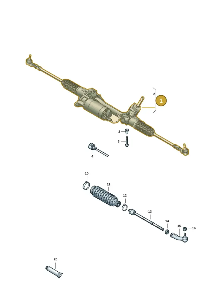1EB422060A — Volkswagen ID.7 (2023-2025) diagram 15a423150, position 1