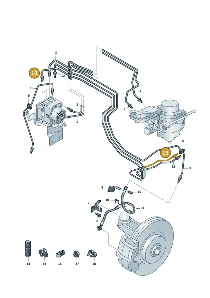 1EB614726C — Volkswagen ID.4 Pro (2020-2023) diagram 15a611020, position 13