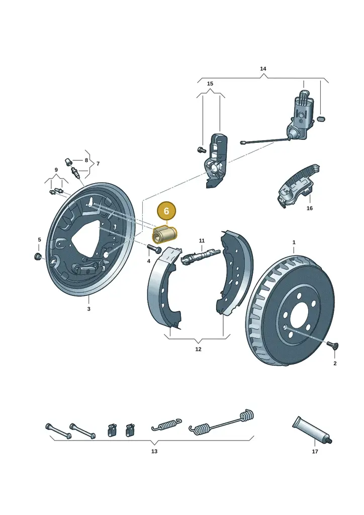 1ED611053E — SEAT CUPRA Tavascan (2023-) diagram 14b609000, position 6