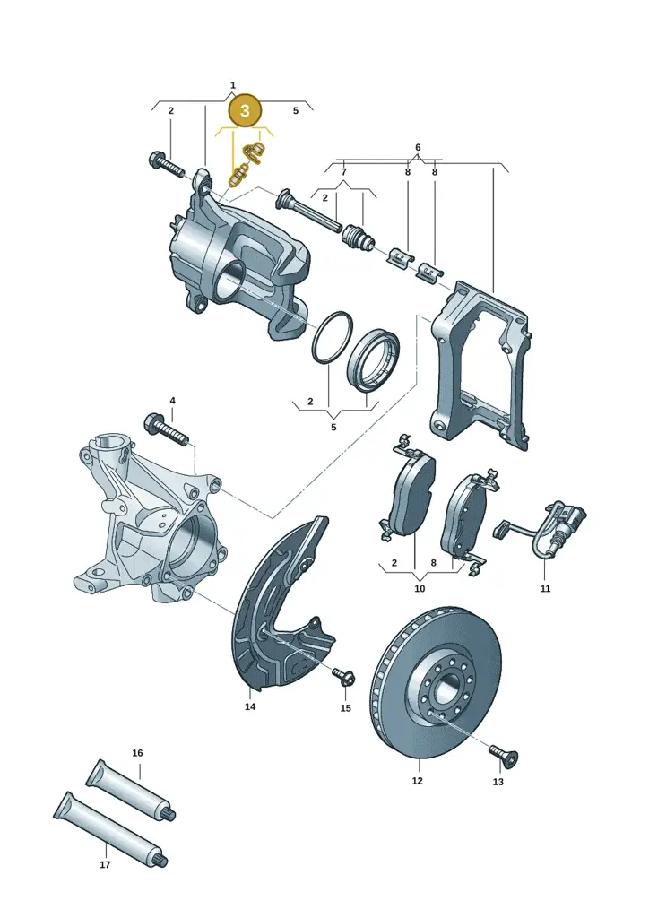 1ED615273 — SEAT CUPRA Tavascan (2023-) diagram 10a615010, position 3