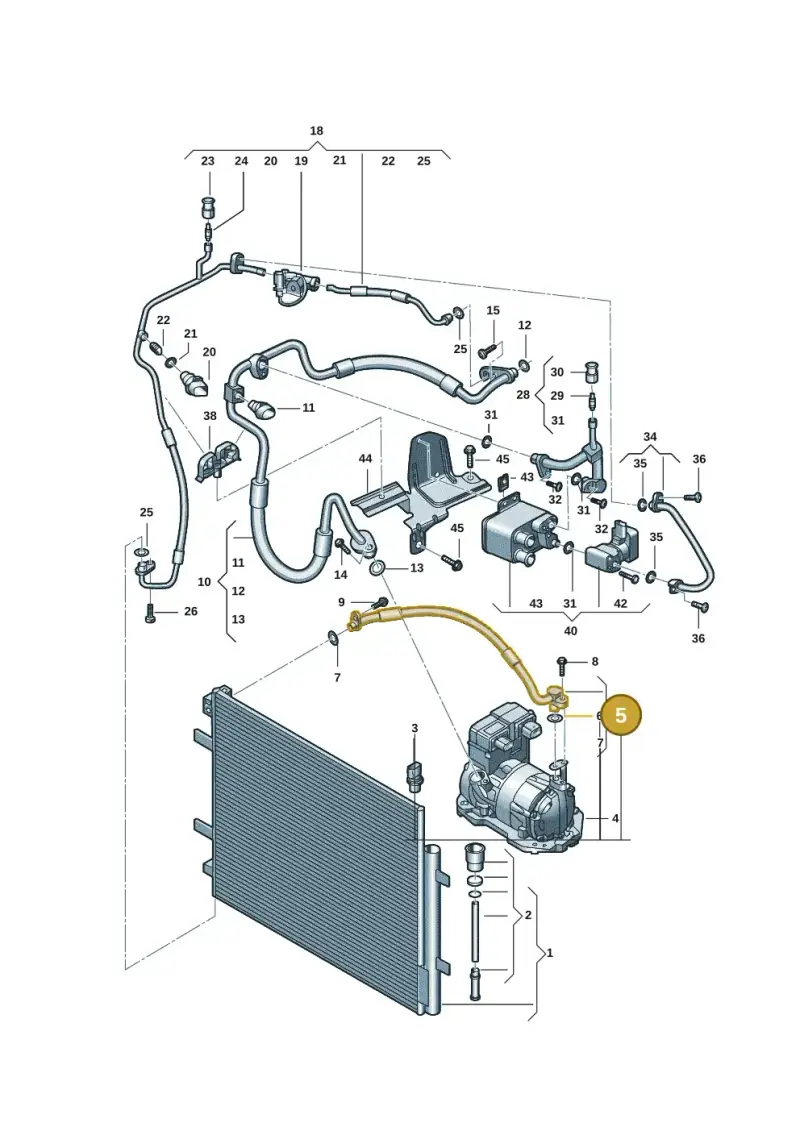 1ED816721 — Audi Q4 Sportback (2022-) diagram 89g260700, position 5