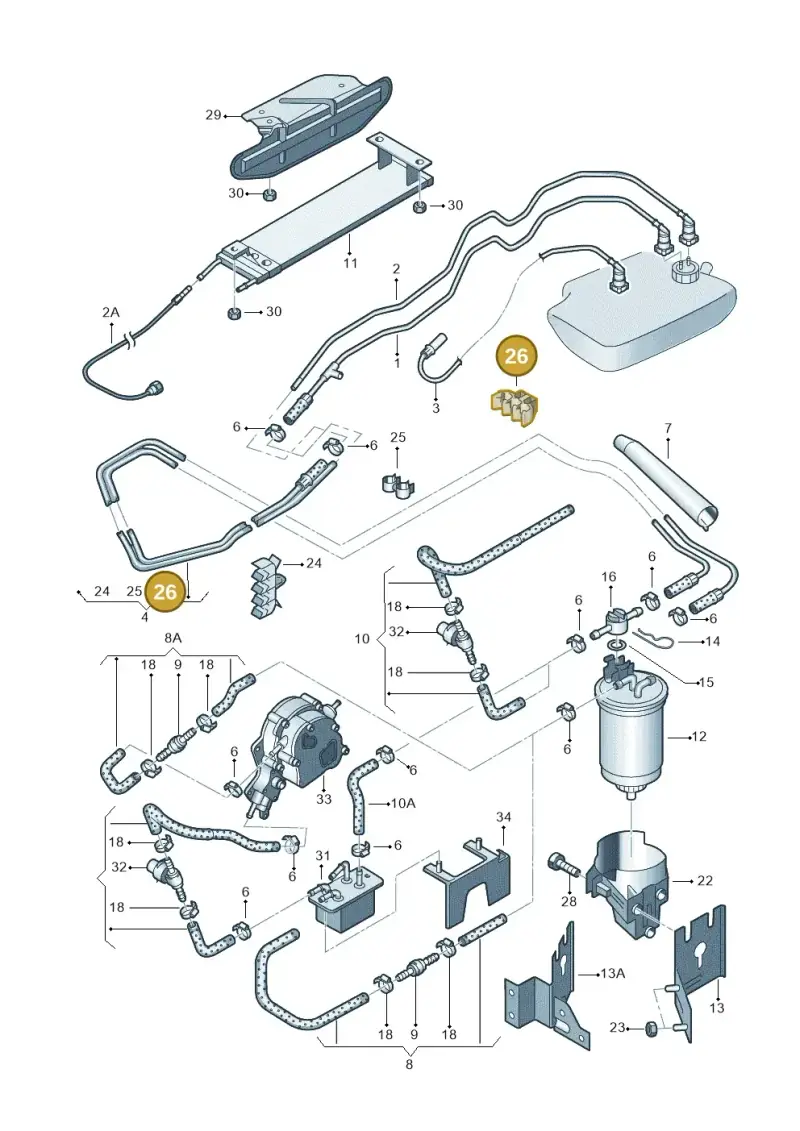 1H0201449A — Volkswagen Sharan (2008-2010) diagram 406201250, position 26