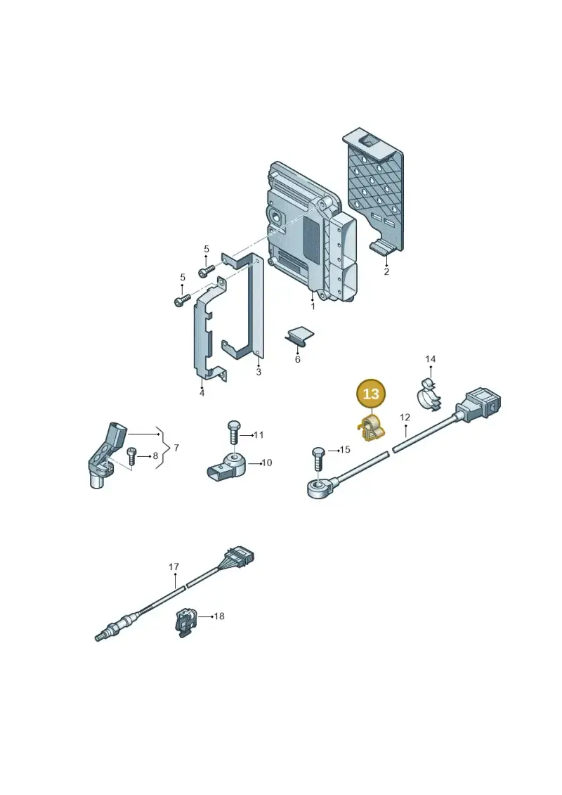 1H0971847A — Audi A1 Sportback (2010-2015) diagram 708906000, position 13