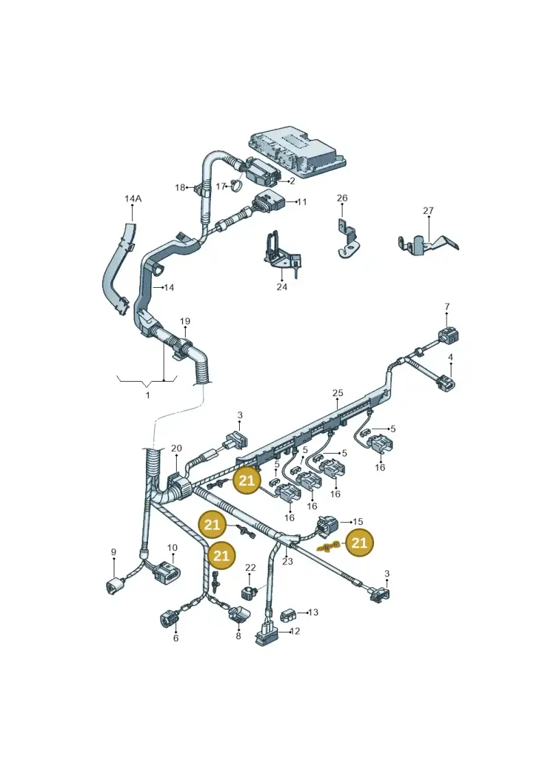 1H0971847A — SEAT Ibiza (2012-) diagram 345971160, position 21