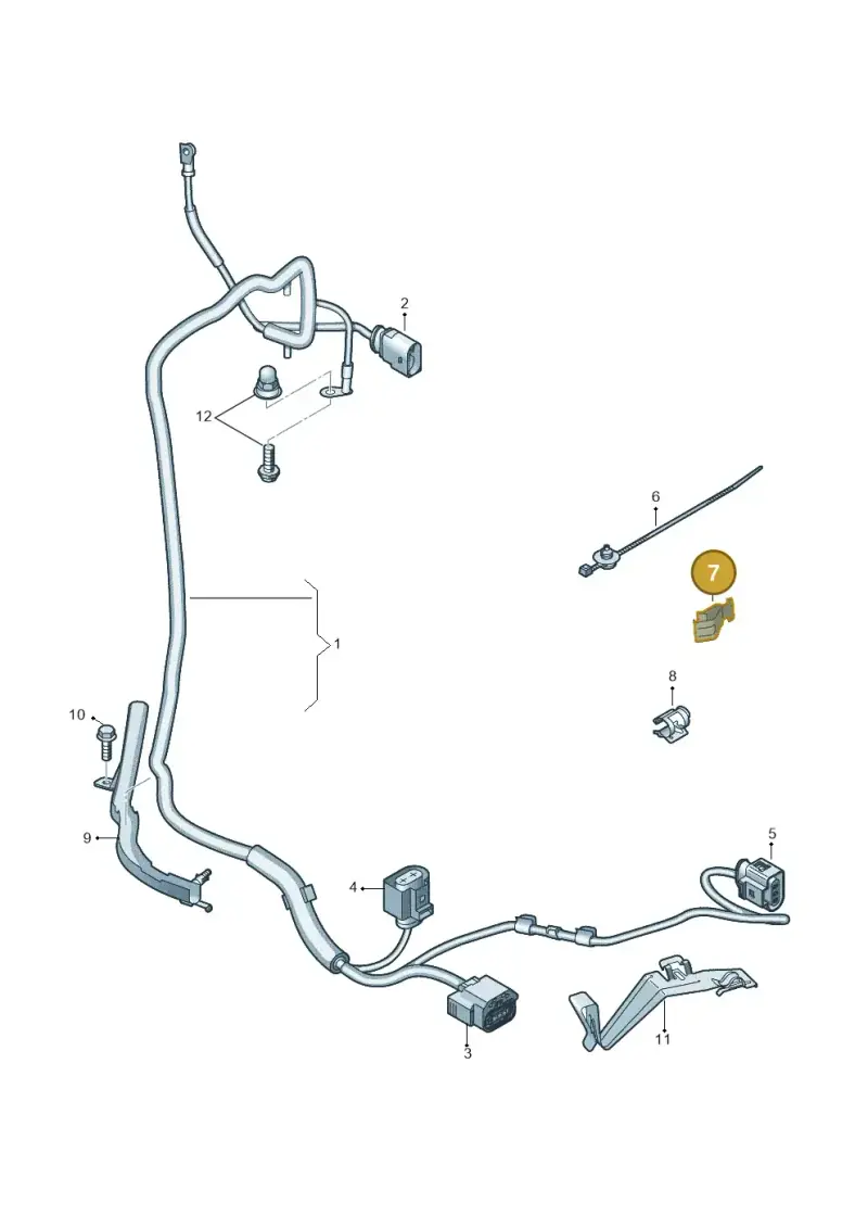 1H0971939 — Audi Q3 1.4 (2016-) diagram 728972800, position 7