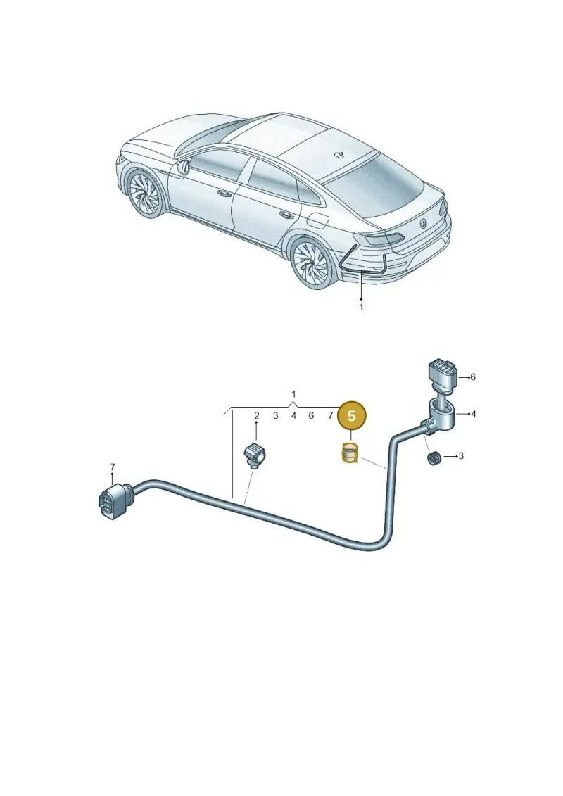1H0971939C — Volkswagen Arteon (2017-2023) diagram 828972650, position 5