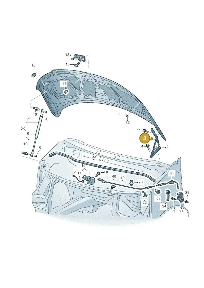 1H5827681B — Volkswagen Caravelle (2015-2019) diagram 861823000, position 3