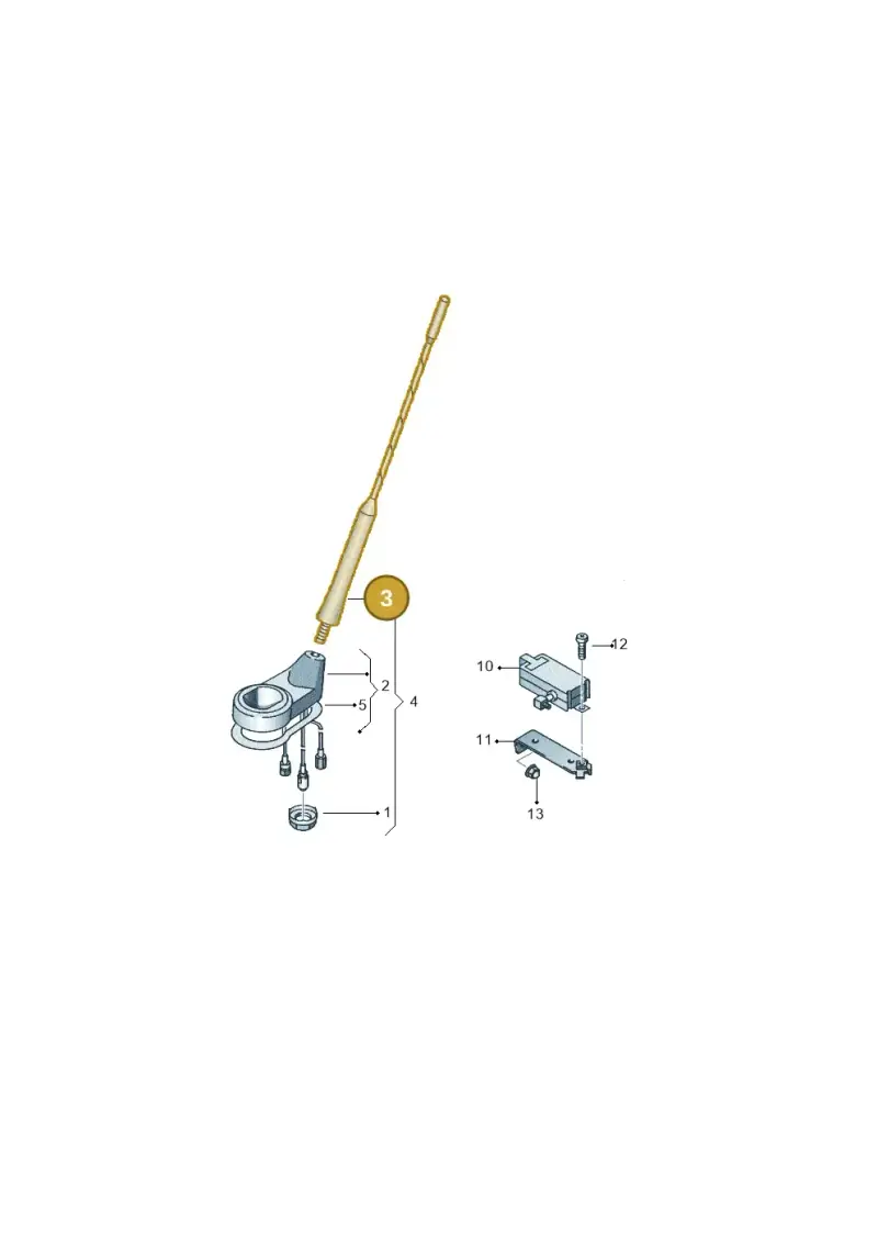1J0035849B — Volkswagen Polo (2008-2009) diagram 253035100, position 3