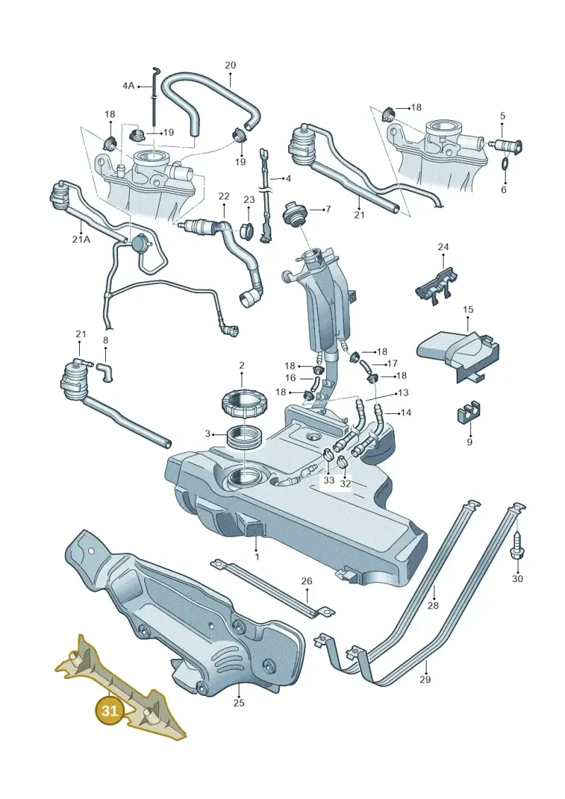 1J0201429A — Volkswagen New Beetle             06> (2005-) diagram 194201100, position 31