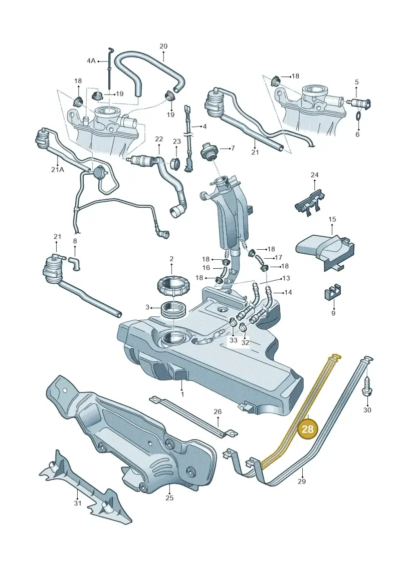 1J0201653J — Volkswagen New Beetle             06> (2005-) diagram 194201100, position 28