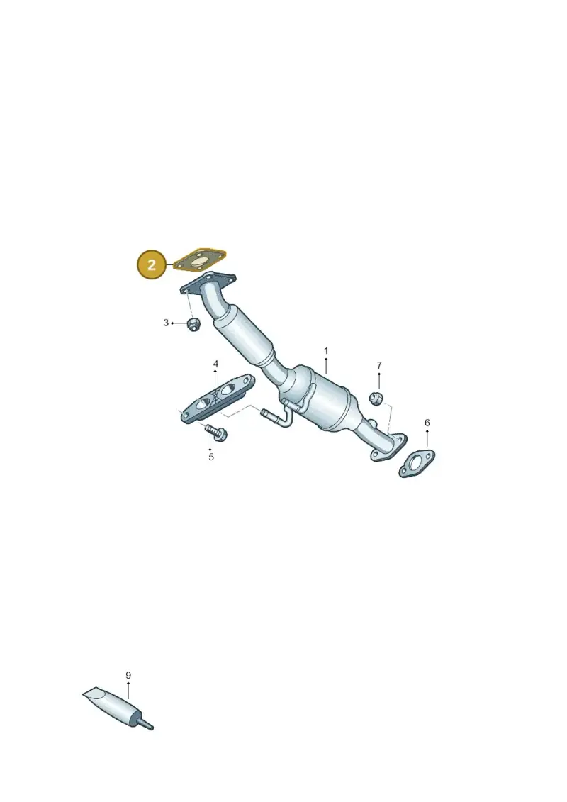 1J0253115L — Volkswagen Caddy Maxi Kombi (2010-2015) diagram 690253600, position 2