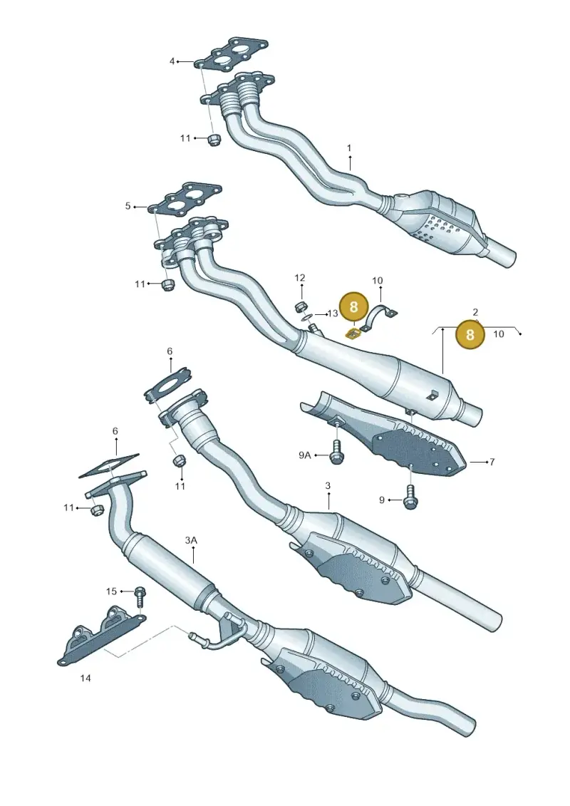 1J0253270A — Volkswagen New Beetle             06> (2005-) diagram 194253550, position 8
