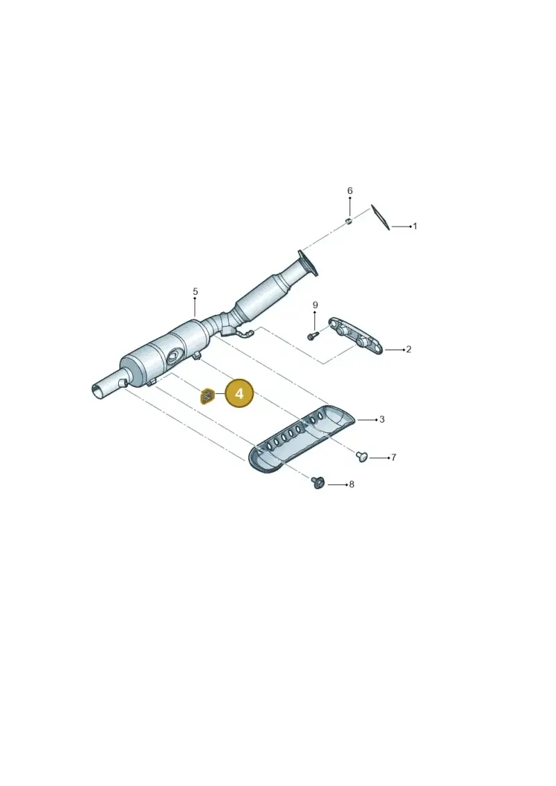 1J0253270A — Volkswagen Jetta variant (2009-2014) diagram 685253620, position 4