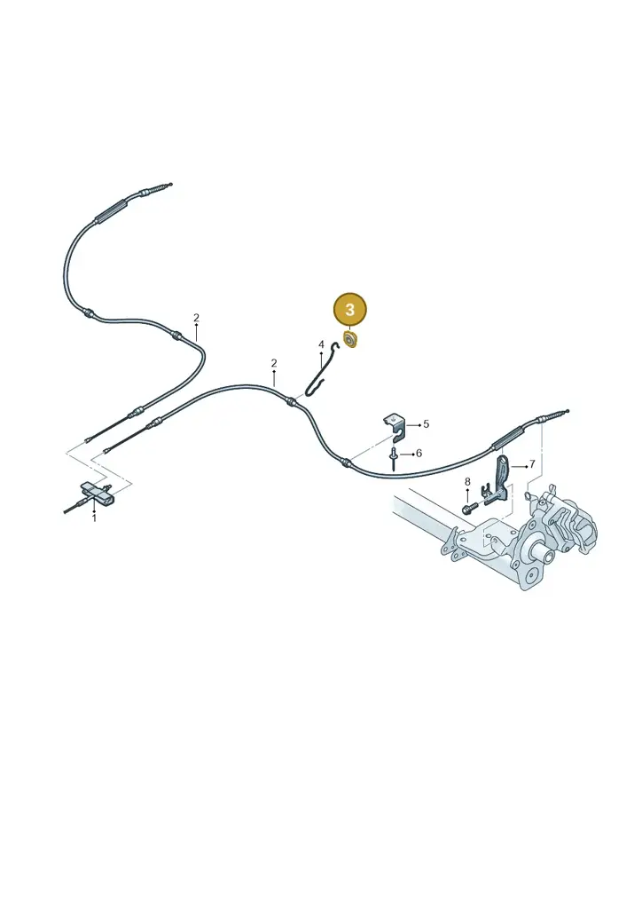 1J0609741B — Volkswagen E-Crafter 35 (2018-2024) diagram 806609500, position 3