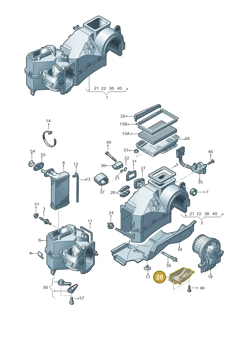 1J0819022A — Volkswagen New Beetle Cabrio. (2003-2005) diagram 194820100, position 28