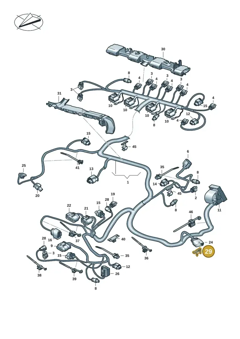 1J0906029A — Volkswagen Multivan (2021-) diagram 5h0971018, position 29