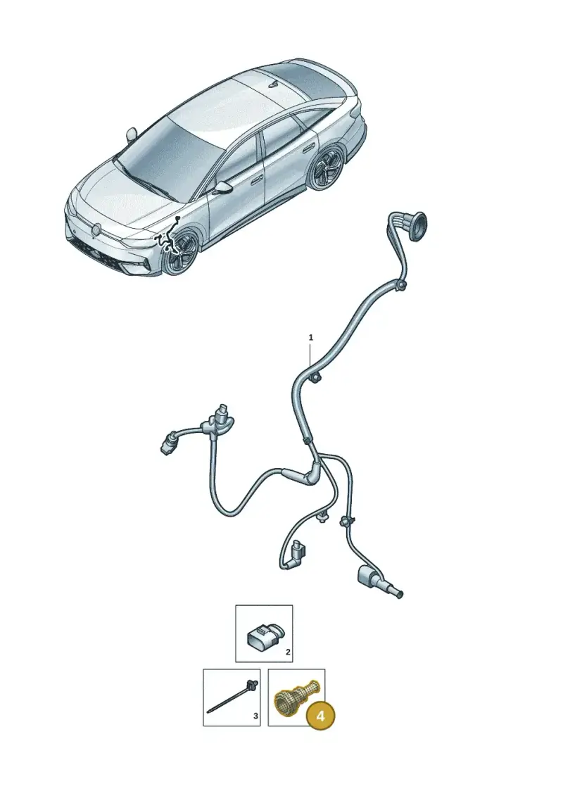 1J0906102 — Volkswagen ID.7 Limousine Pro (2023-) diagram 14b971500, position 4