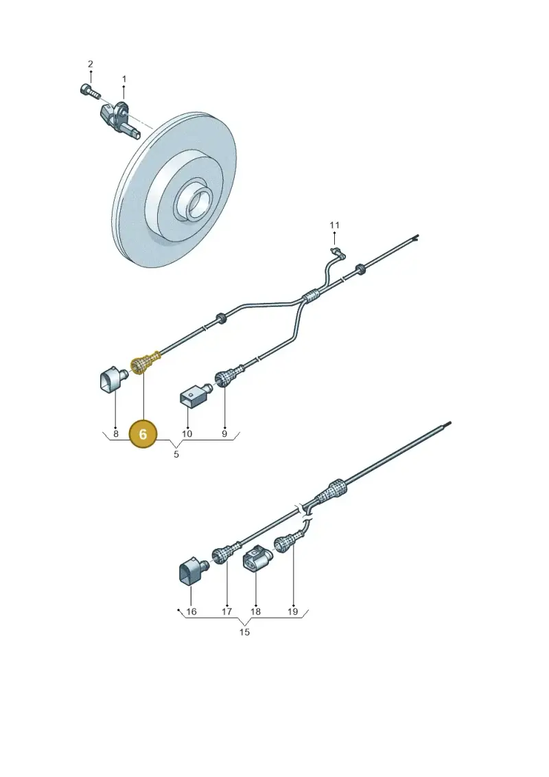 1J0906102 — Volkswagen Amarok twin cab (2022-) diagram 861927000, position 6