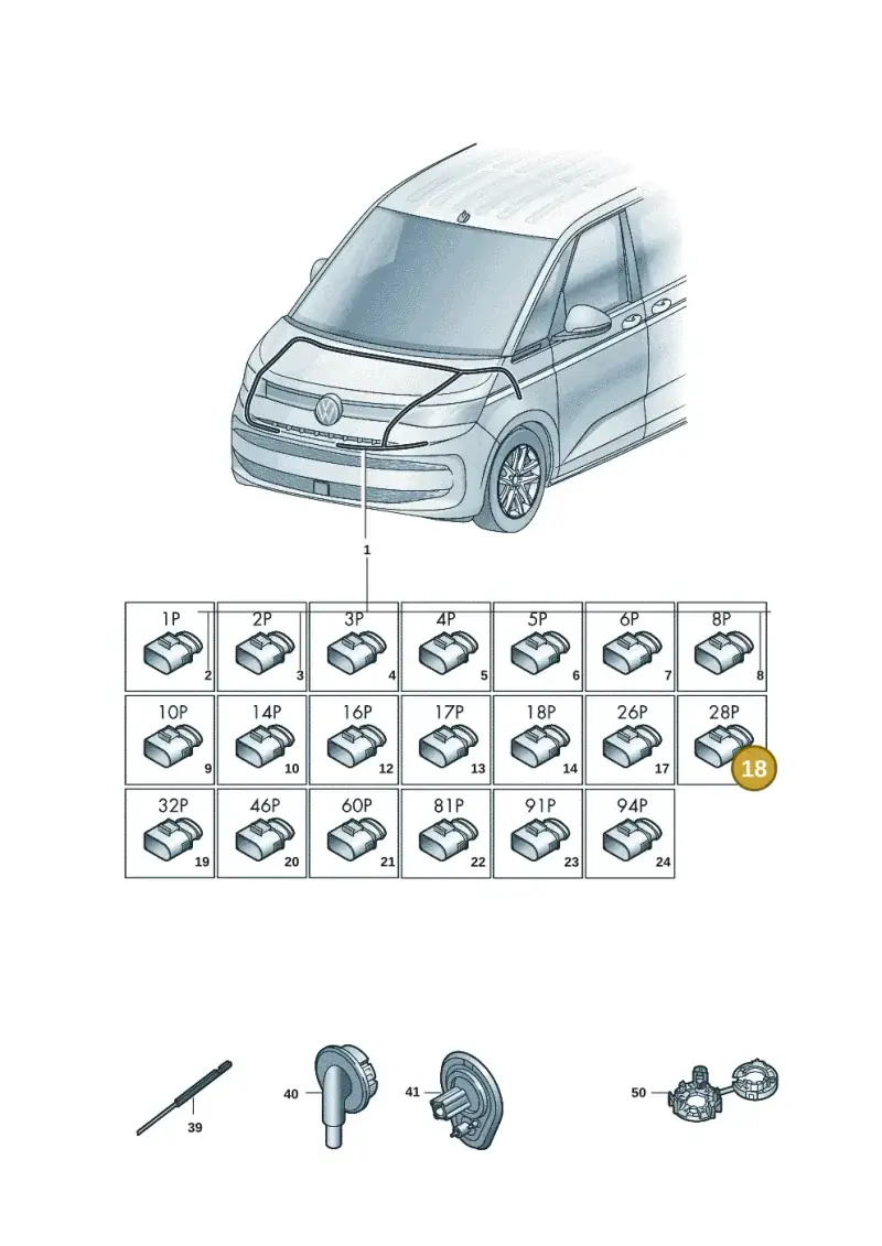 1J0906379B — Volkswagen Multivan (2021-) diagram 7t0971800, position 18
