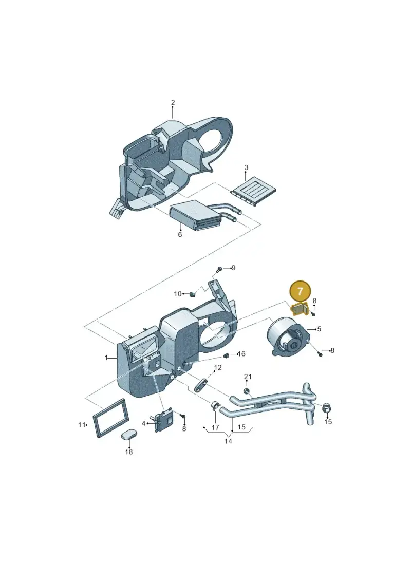 1J0907521 — Volkswagen Sharan (2008-2010) diagram 244819500, position 7