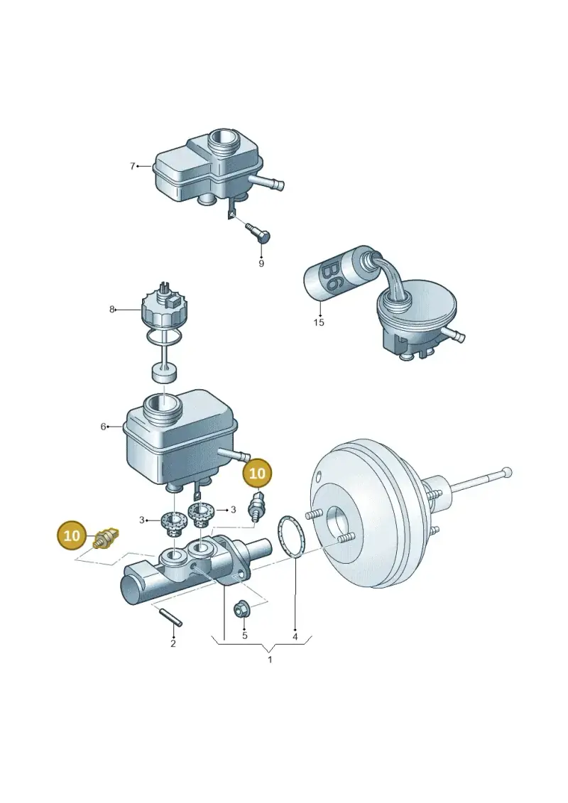 1J0907597B — Volkswagen Jetta Wagon (2001-2001) diagram 405611100, position 10