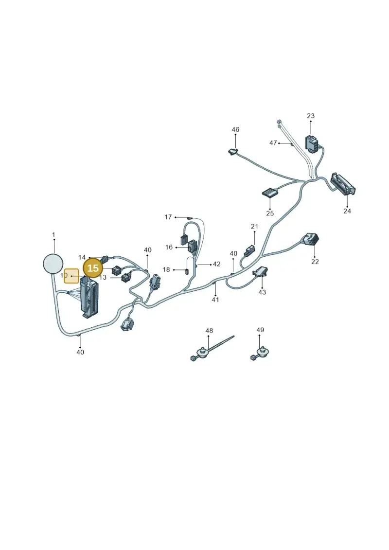 1J0937713B — Skoda Fabia Jingrui (2008-2014) diagram 662971950, position 15