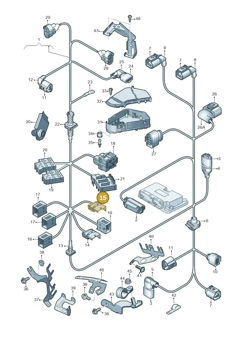 1J0937723B — Audi Q7 qu. 3.0 TDI (2009-2015) diagram 493971200, position 15
