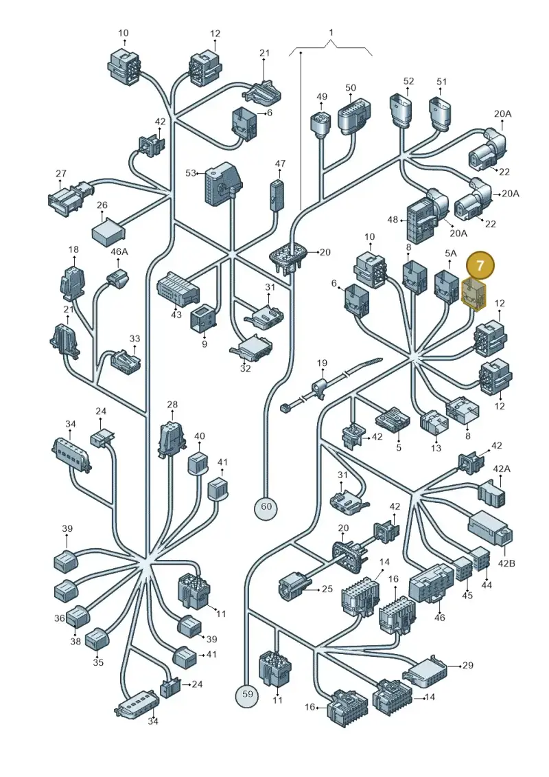 1J0937724B — Volkswagen TRANSPORTER/4MOTION    07 (2006-2007) diagram 410971830, position 7