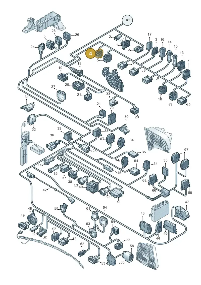1J0937743D — SEAT Exeo ST Reference (2008-2011) diagram 454971810, position 4