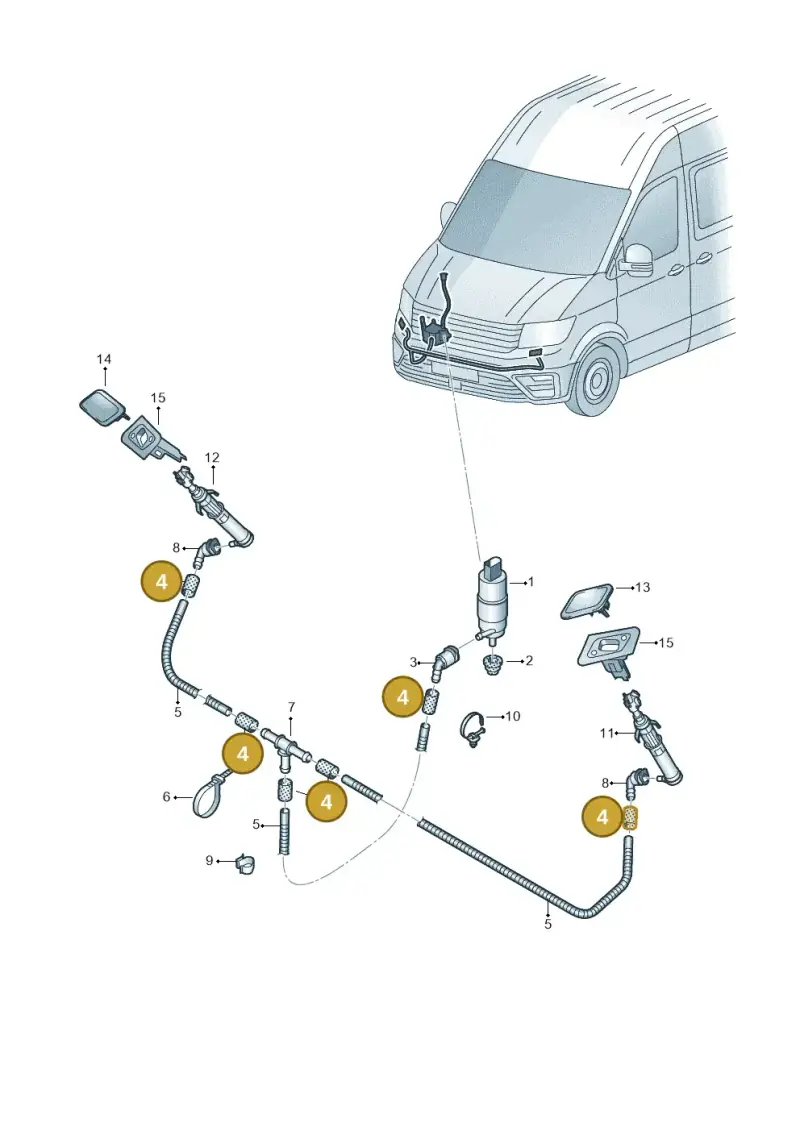 1J0955964F — Volkswagen E-Crafter 35 (2018-2024) diagram 806955300, position 4