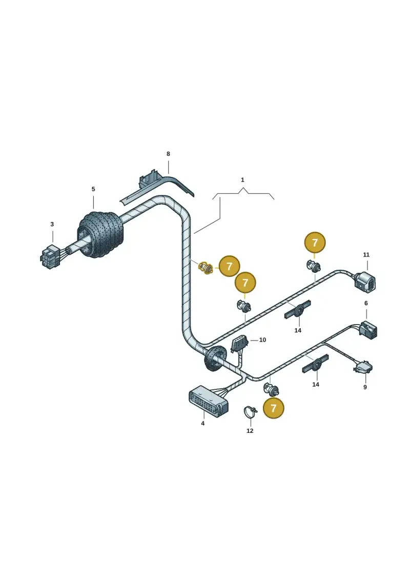 1J0957818C — Volkswagen GOLF/VAR./4MOT. A4     02 (2001-2002) diagram 203972380, position 7