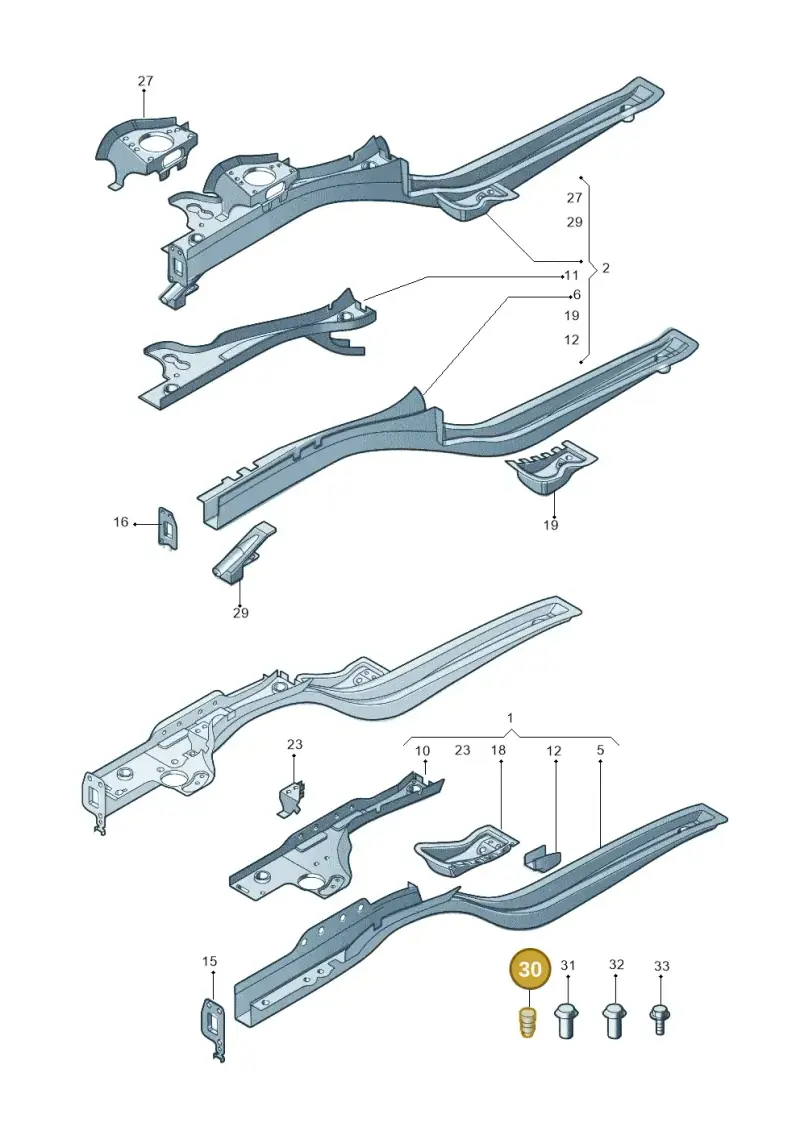1J0971240C — Skoda Fabia Jingrui (2008-2014) diagram 662803000, position 30