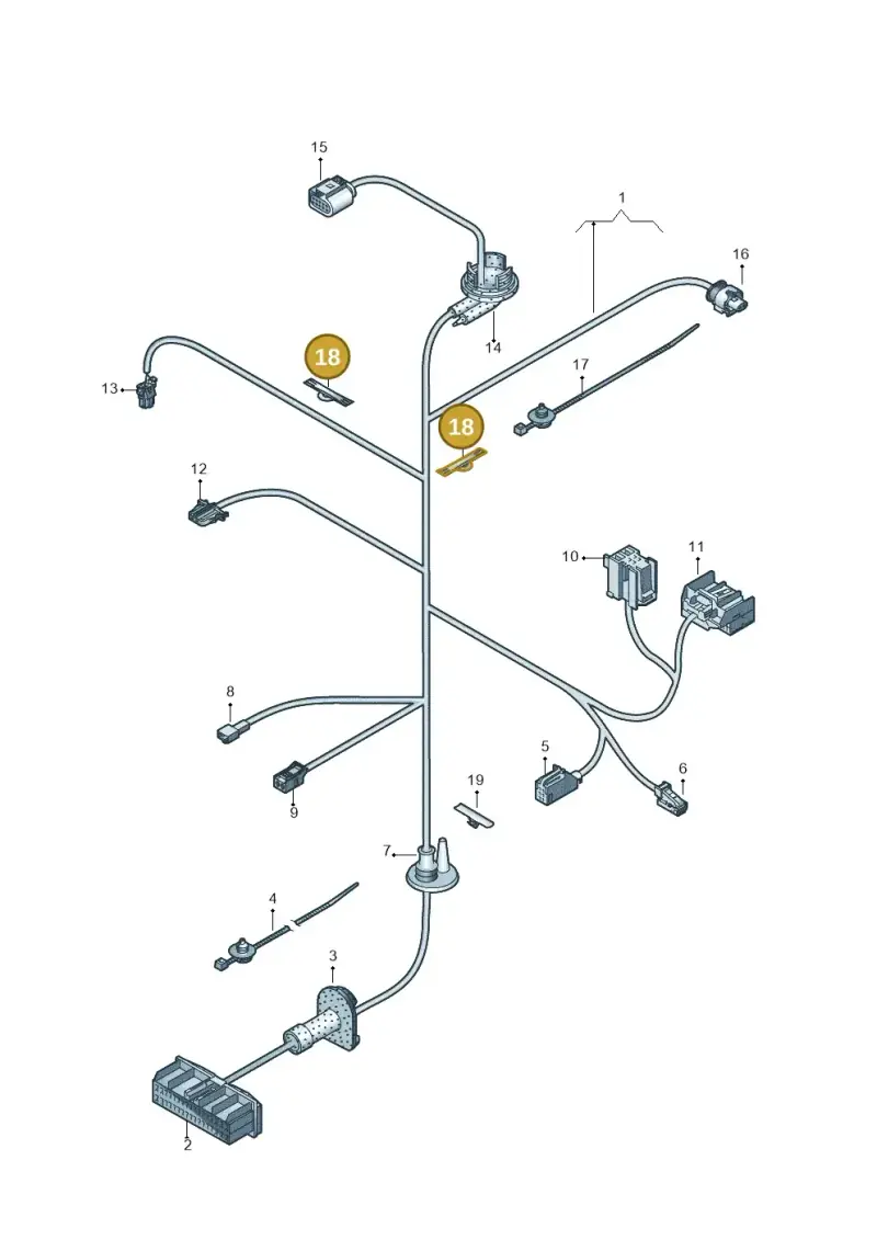 1J0971843A — Audi Q3 1.4 (2016-) diagram 728972330, position 18