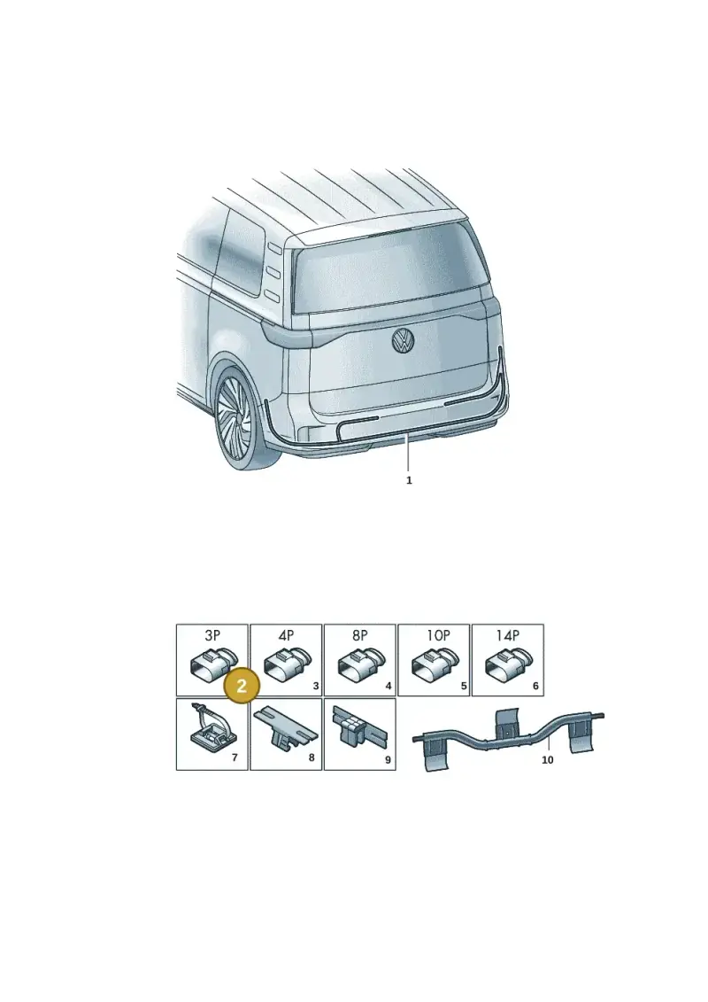 1J0973803 — Volkswagen ID.Buzz (2022-) diagram 15a972900, position 2