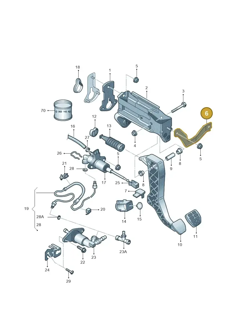 1J1721379B — Volkswagen New Beetle             06> (2005-) diagram 194721250, position 6