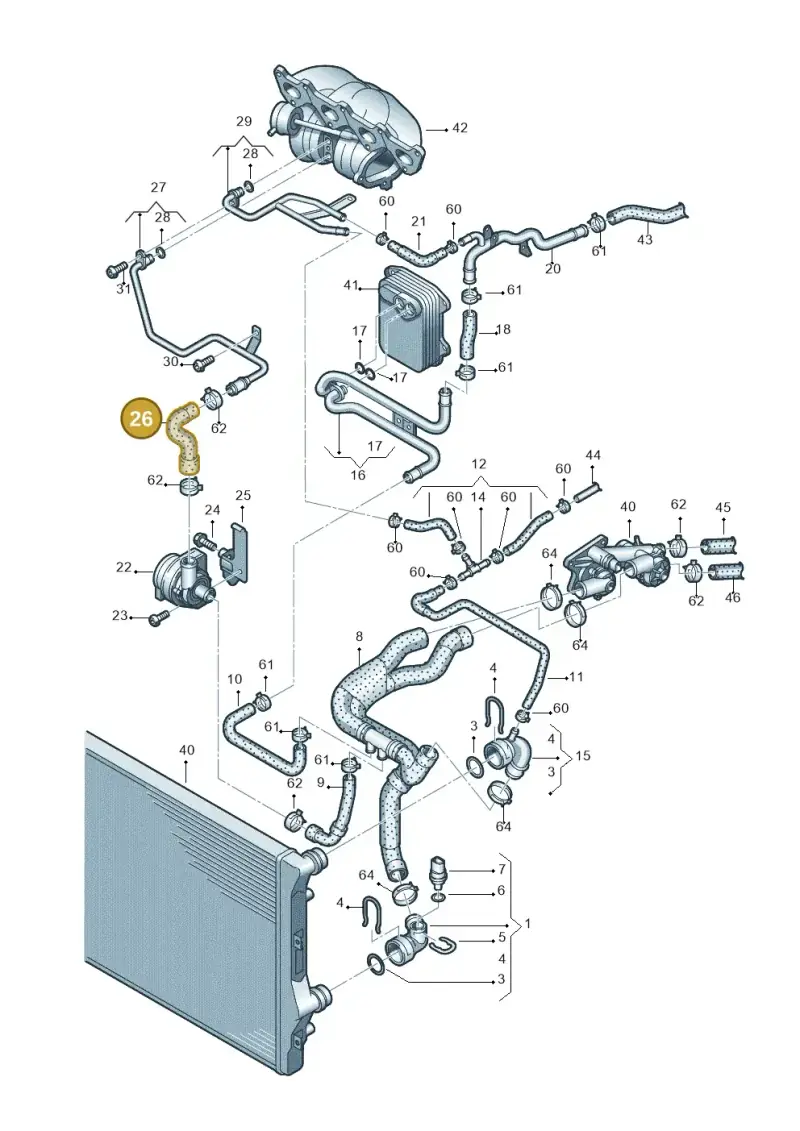 1K0121063P — Volkswagen GOLF VARIANT           07> (2007-) diagram 474121150, position 26