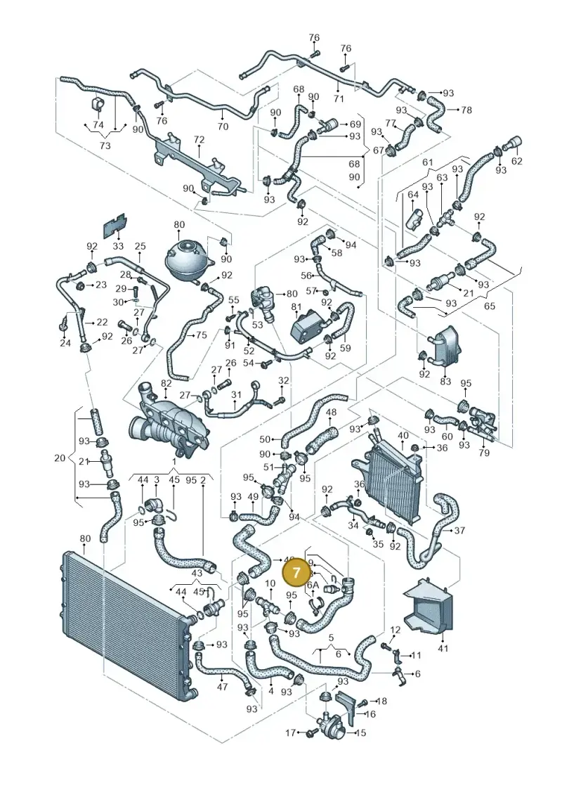 1K0121156BC — Volkswagen GOLF VARIANT           07> (2007-) diagram 474121300, position 7