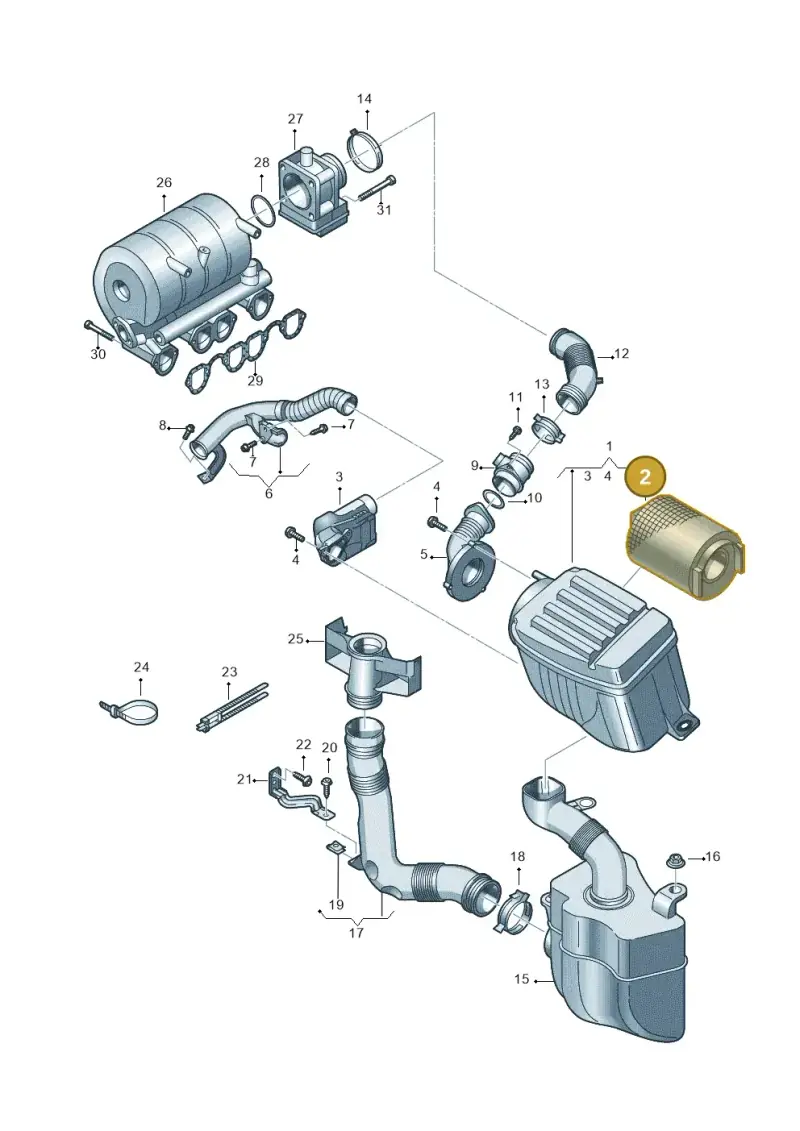 1K0129620C — Volkswagen GOLF PLUS              05> (2005-) diagram 420129600, position 2
