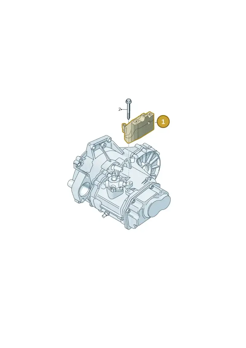 1K0199117CF — Volkswagen Golf 2.0 BlueMotion (2019-2024) diagram 5h0199042, position 1