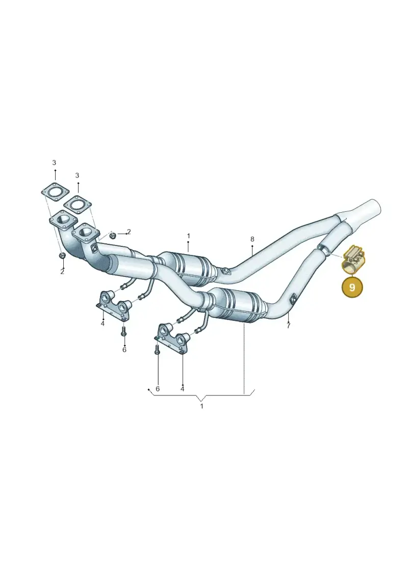 1K0253141F — Volkswagen Transp. caravelle (2008-2009) diagram 410253600, position 9