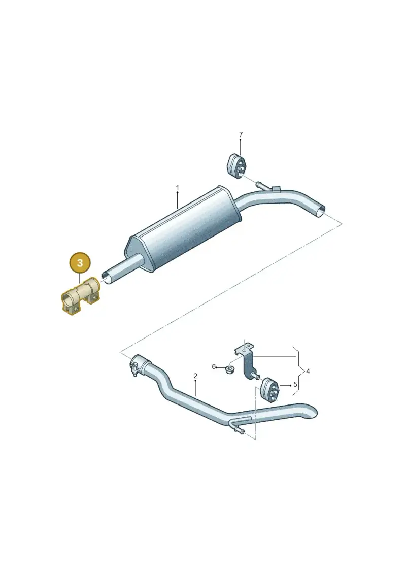 1K0253141K — Volkswagen Up! 1.0 BlueMotion (2016-2023) diagram 723253810, position 3