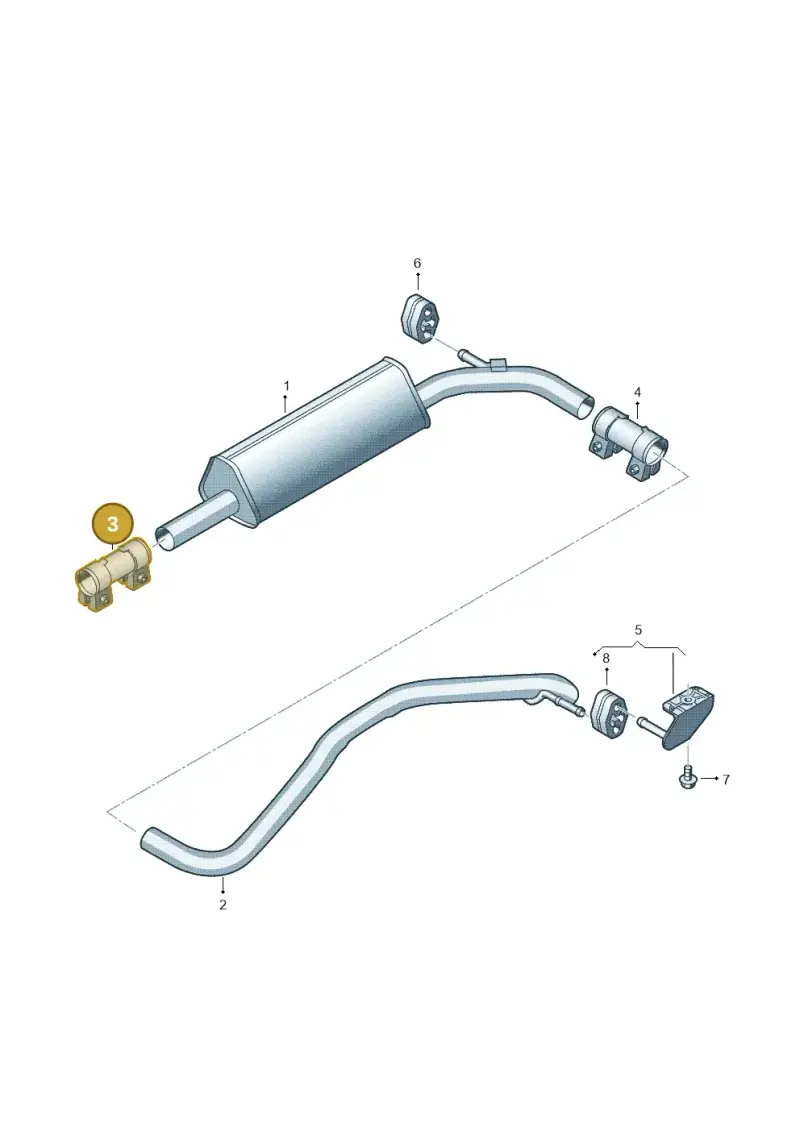 1K0253141K — Volkswagen Up! 1.0 BlueMotion (2016-2023) diagram 723253800, position 3