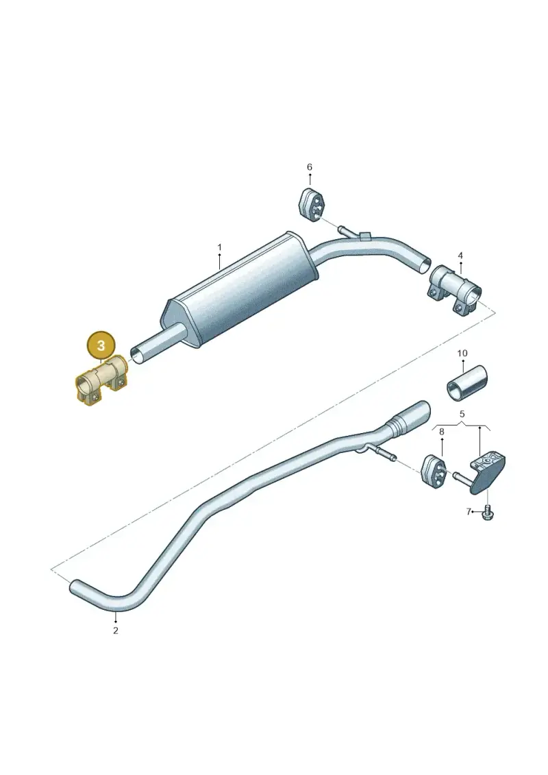 1K0253141L — Volkswagen Up! 1.0 BlueMotion (2016-2023) diagram 892253640, position 3