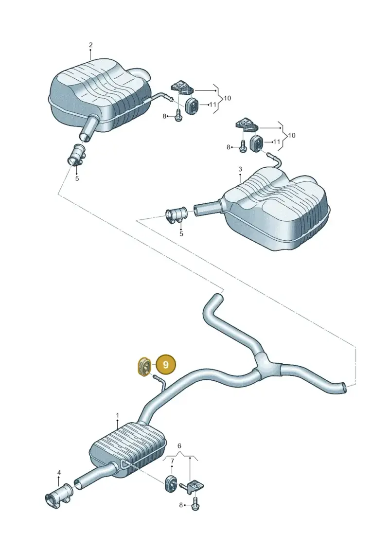 1K0253147E — Volkswagen Passat estate (2023-) diagram 793253075, position 9