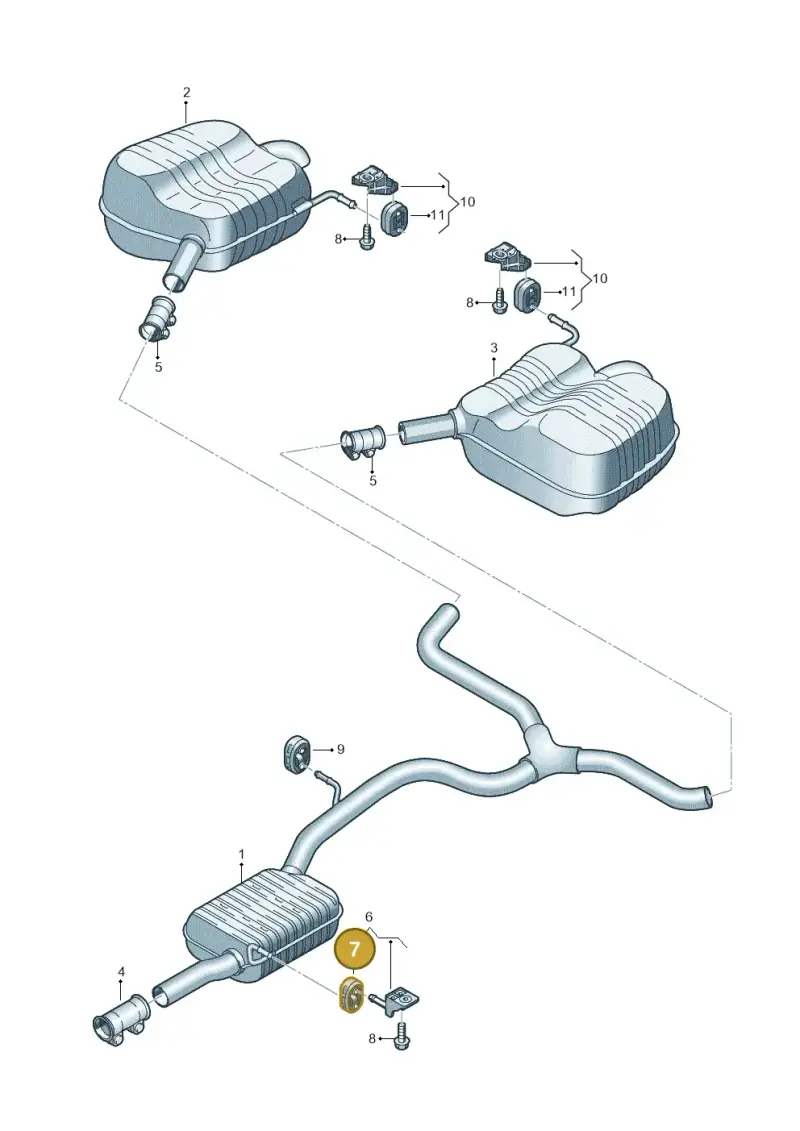 1K0253147F — Volkswagen Passat estate (2023-) diagram 793253075, position 7