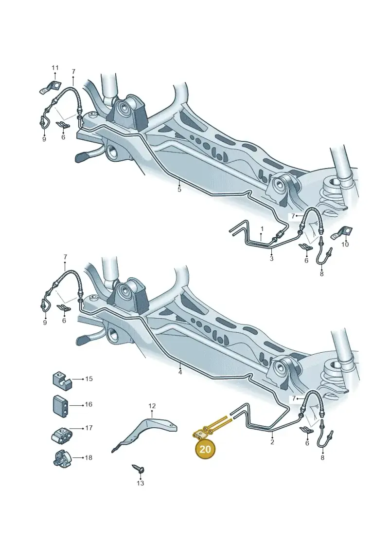 1K0611755 — Volkswagen Passat CC (2011-2016) diagram 656611300, position 20