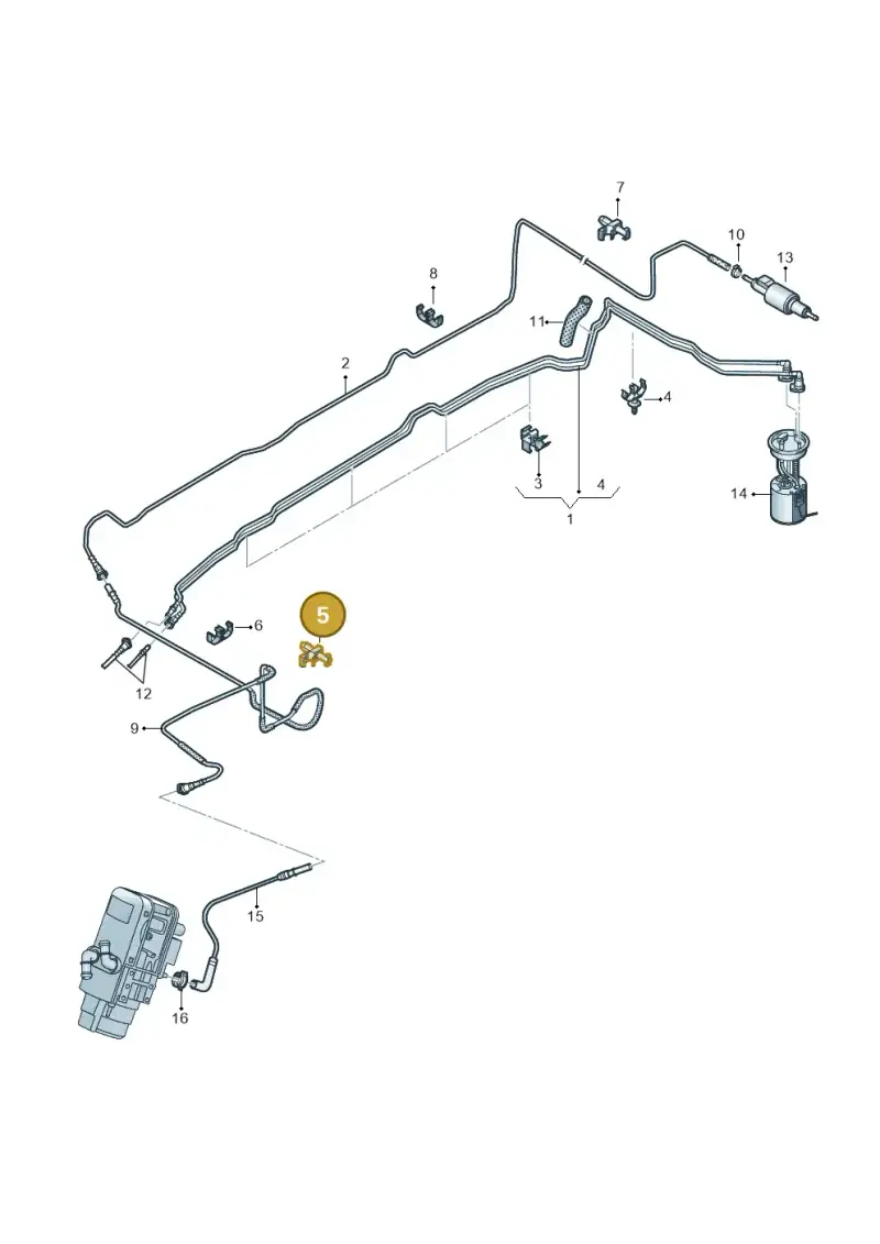 1K0611797 — Volkswagen Amarok twin cab (2022-) diagram 894201300, position 5